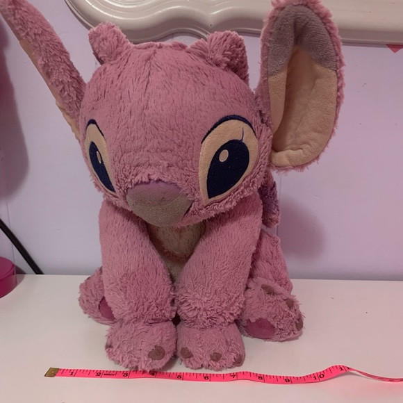 Disney Other - Lilo & Stitch Girlfriend Pink Angel Alien Plush Disney Store 14" Stuffed Toy